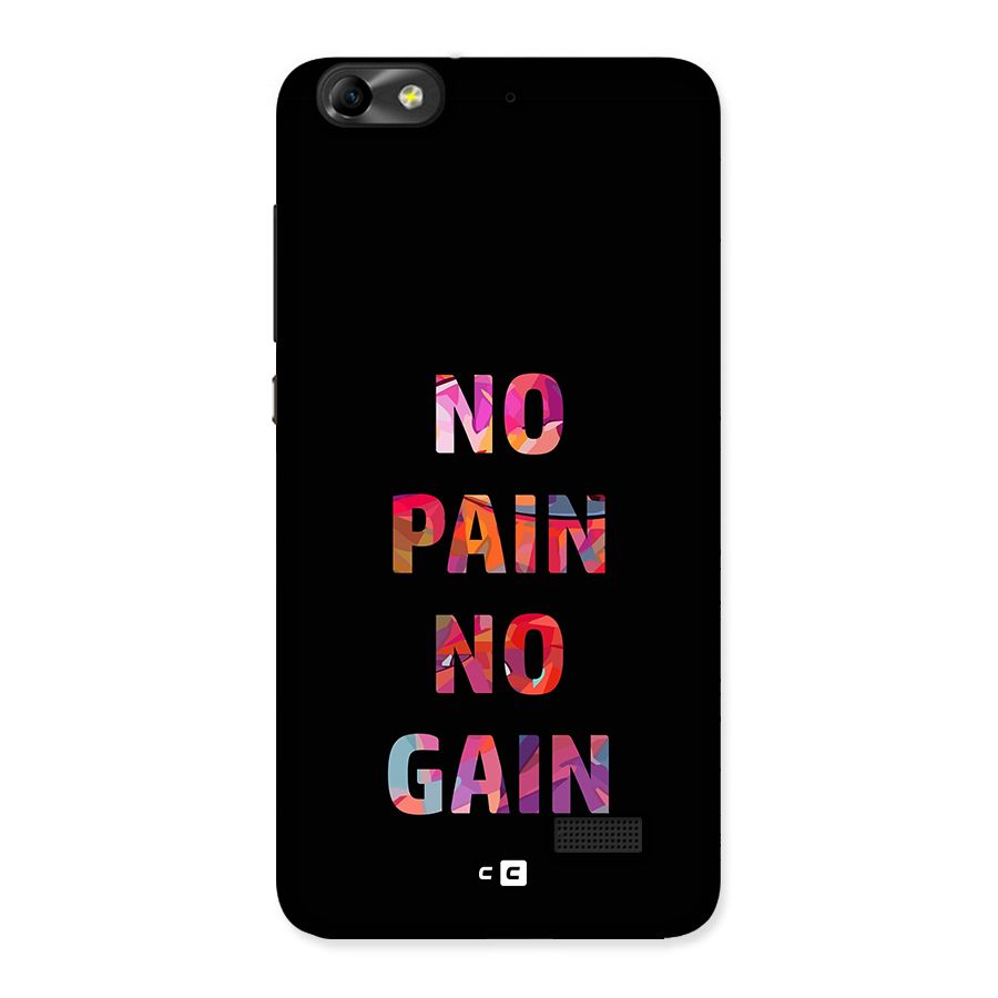 No Pain No Gain Back Case for Honor 4C