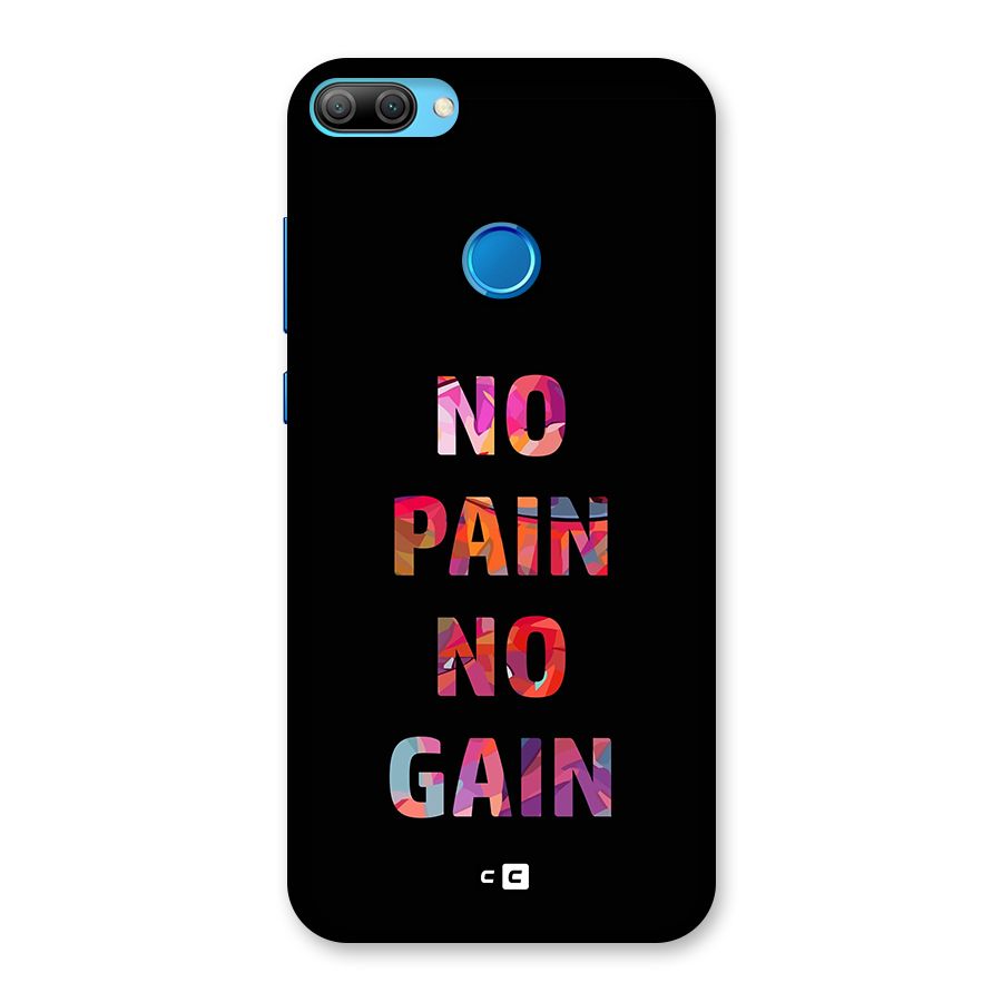 No Pain No Gain Back Case for Honor 9N