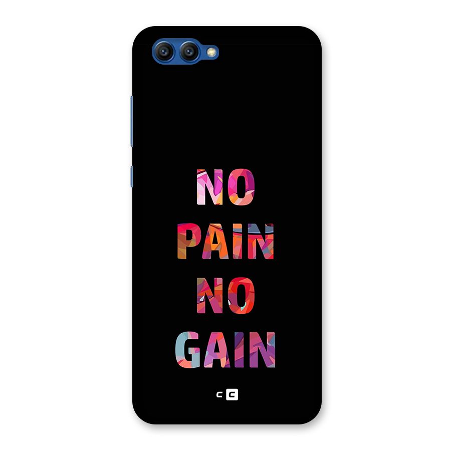 No Pain No Gain Back Case for Honor View 10