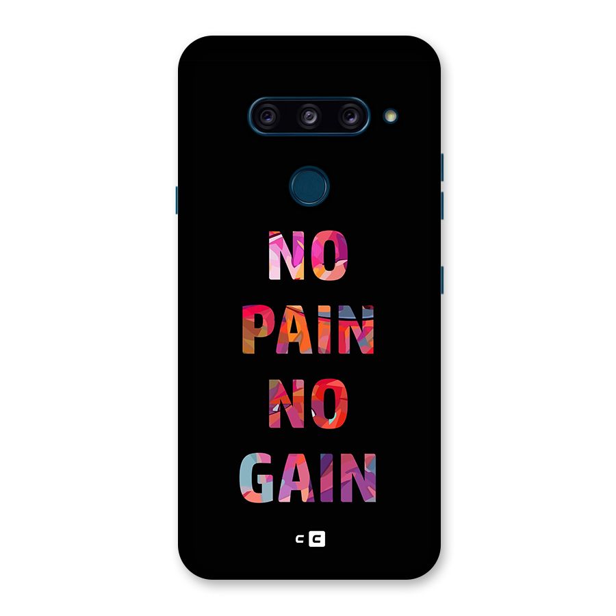No Pain No Gain Back Case for LG  V40 ThinQ