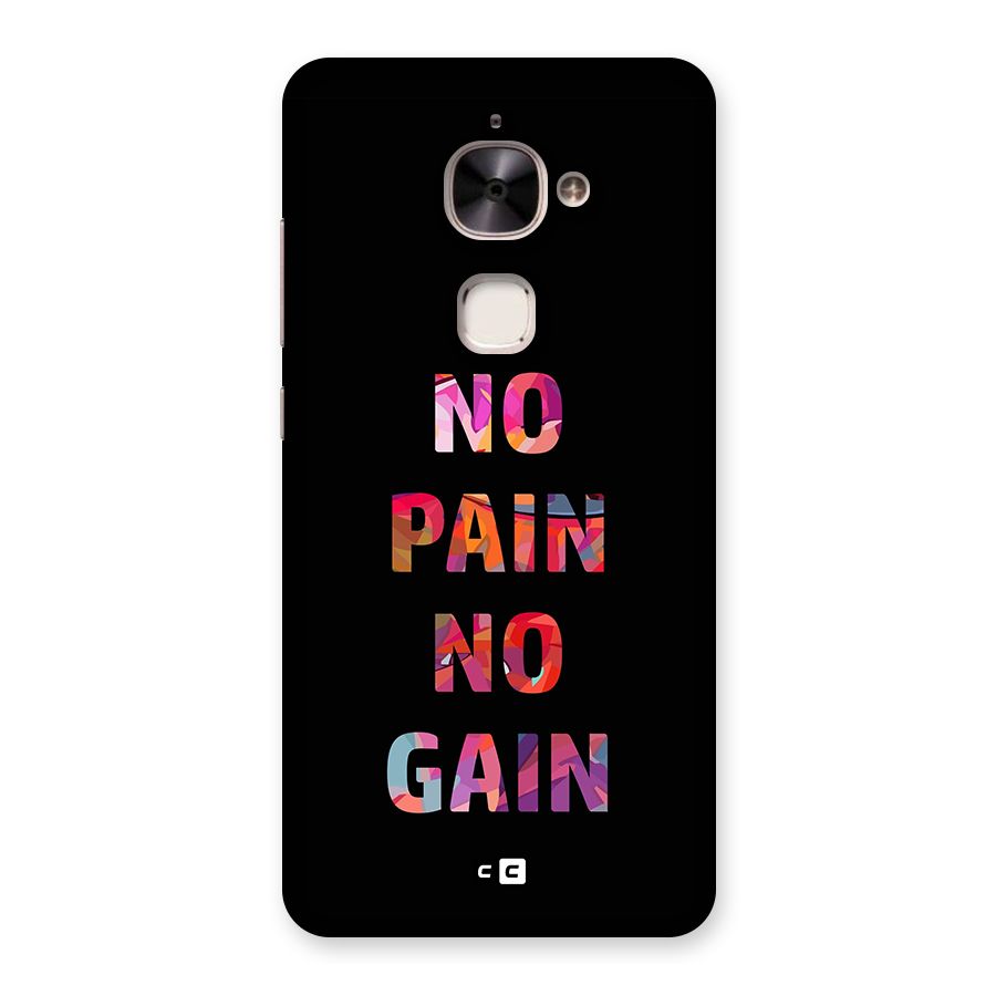 No Pain No Gain Back Case for Le 2
