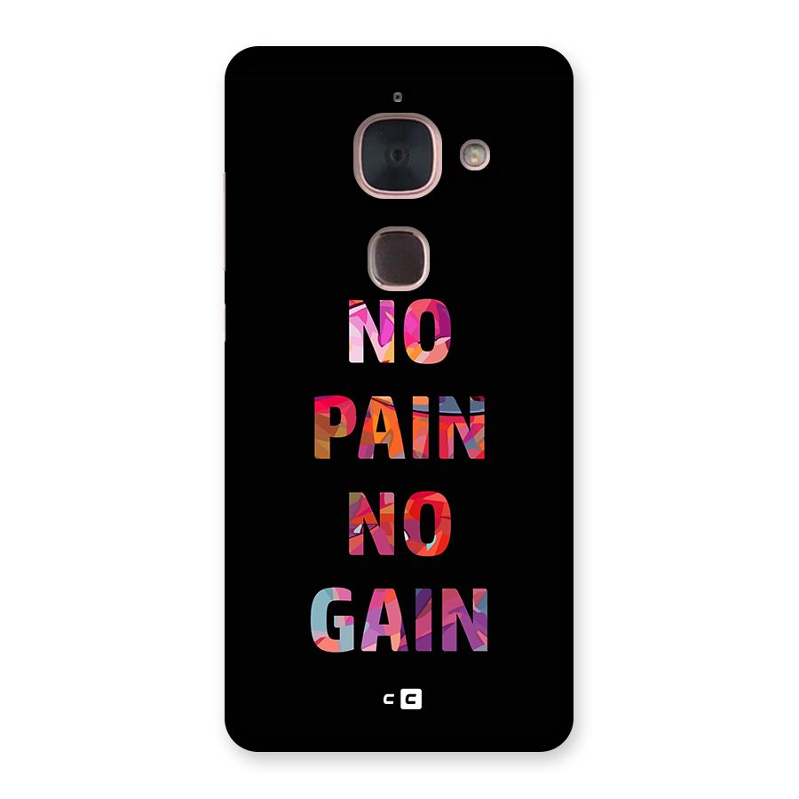 No Pain No Gain Back Case for Le Max 2