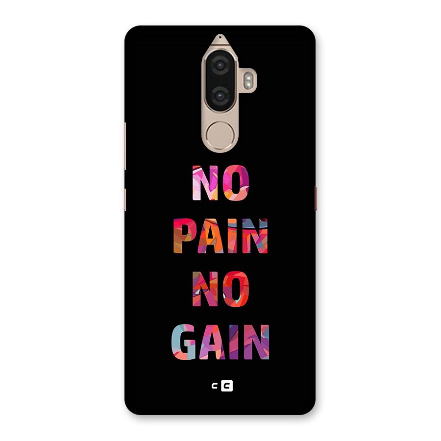 No Pain No Gain Back Case for Lenovo K8 Note