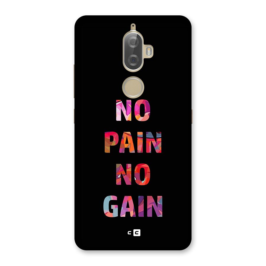 No Pain No Gain Back Case for Lenovo K8 Plus