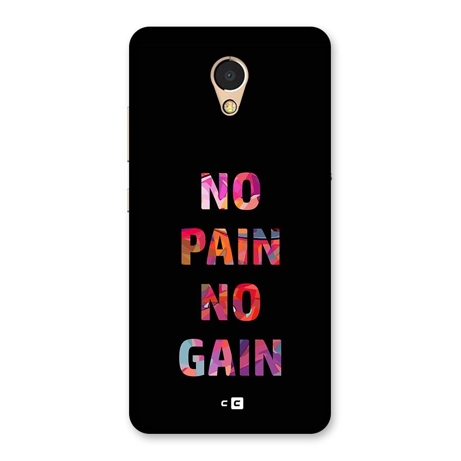 No Pain No Gain Back Case for Lenovo P2
