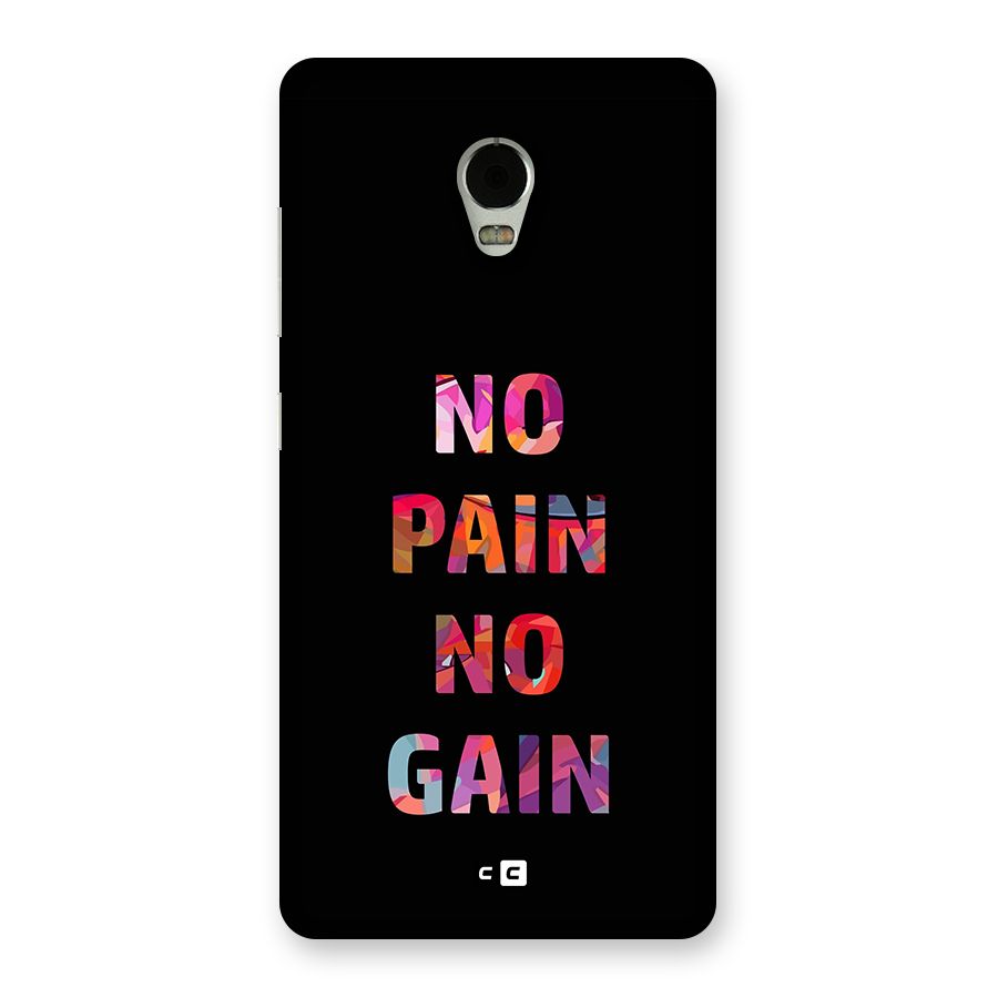 No Pain No Gain Back Case for Lenovo Vibe P1