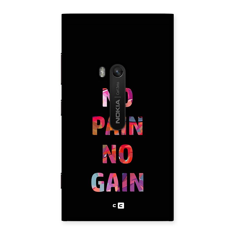 No Pain No Gain Back Case for Lumia 920