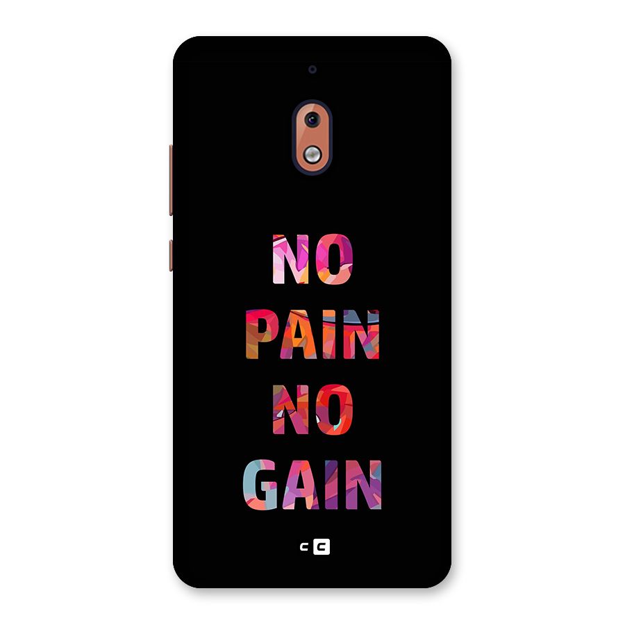 No Pain No Gain Back Case for Nokia 2.1