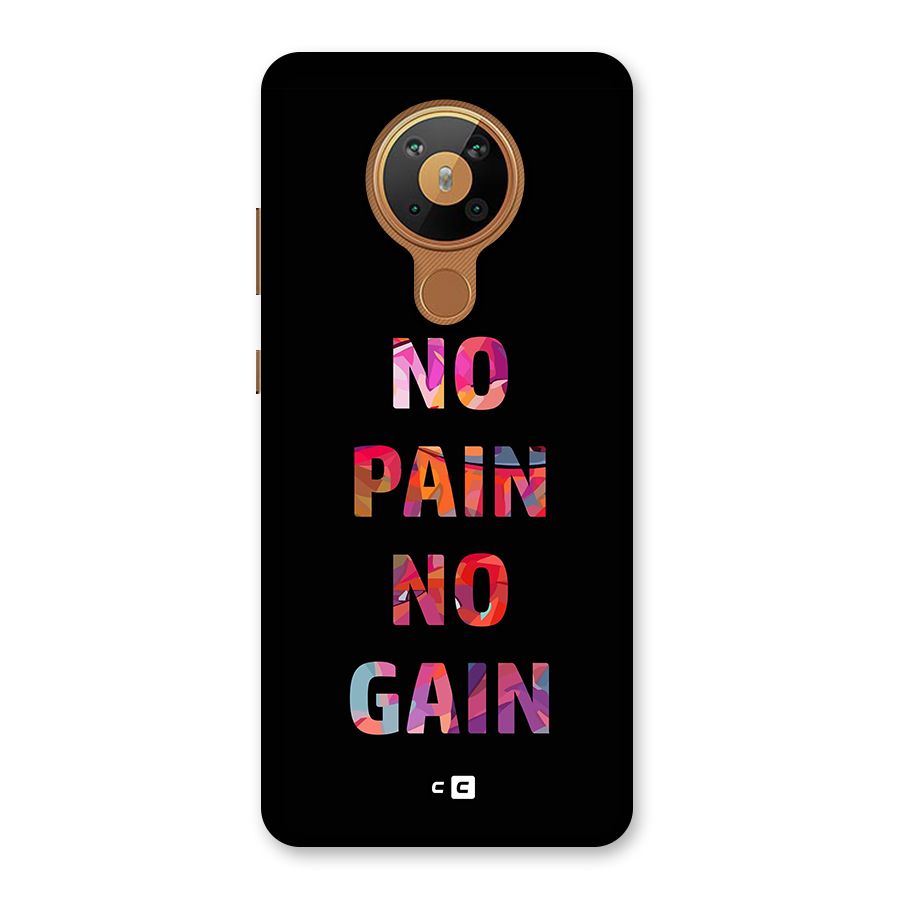No Pain No Gain Back Case for Nokia 5.3