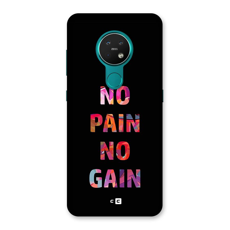 No Pain No Gain Back Case for Nokia 7.2