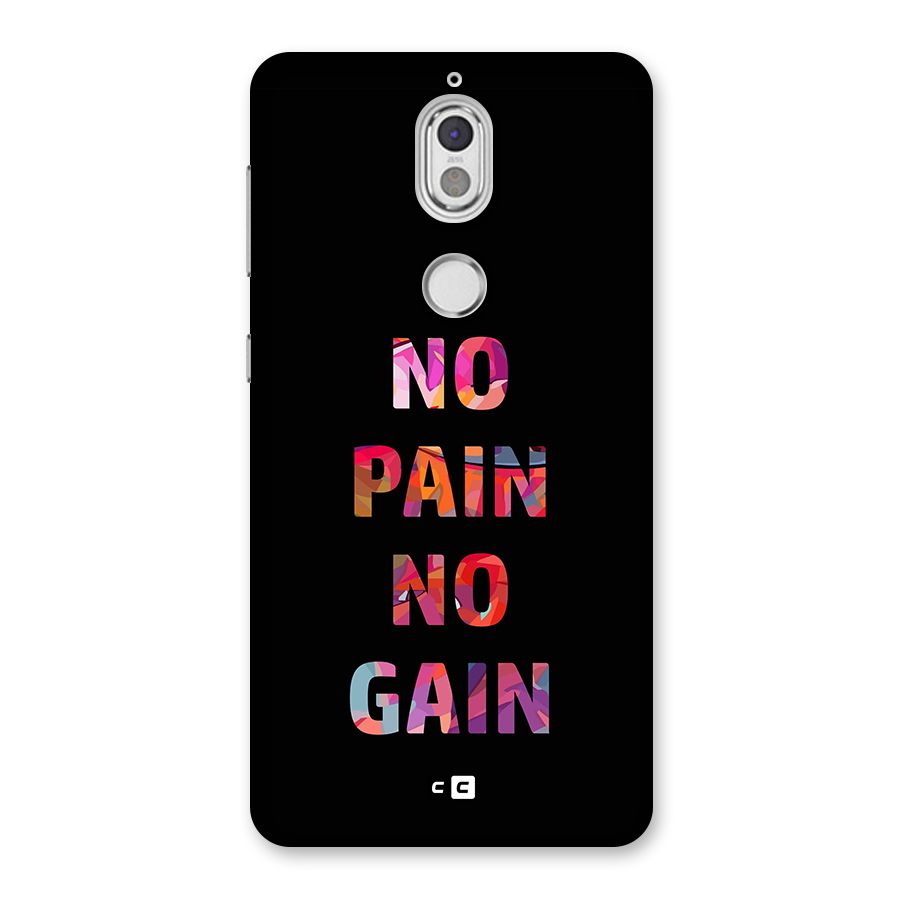 No Pain No Gain Back Case for Nokia 7