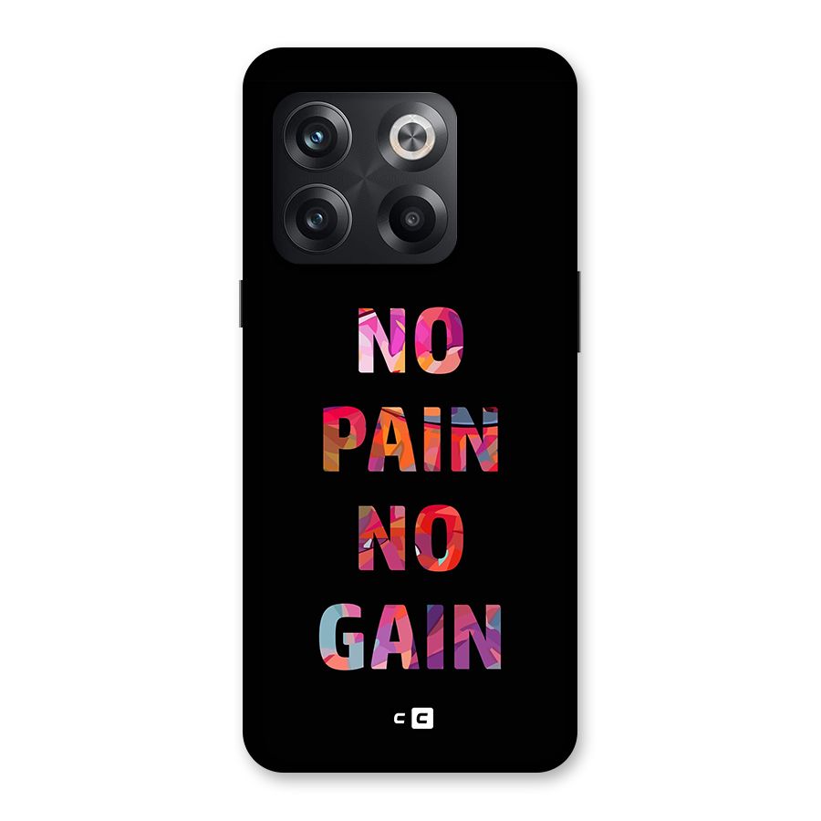 No Pain No Gain Back Case for OnePlus 10T