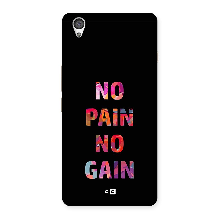 No Pain No Gain Back Case for OnePlus X