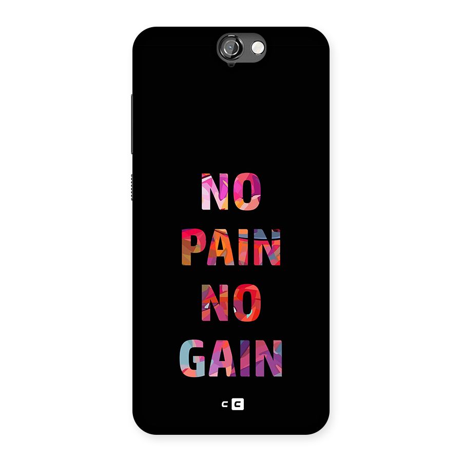 No Pain No Gain Back Case for One A9