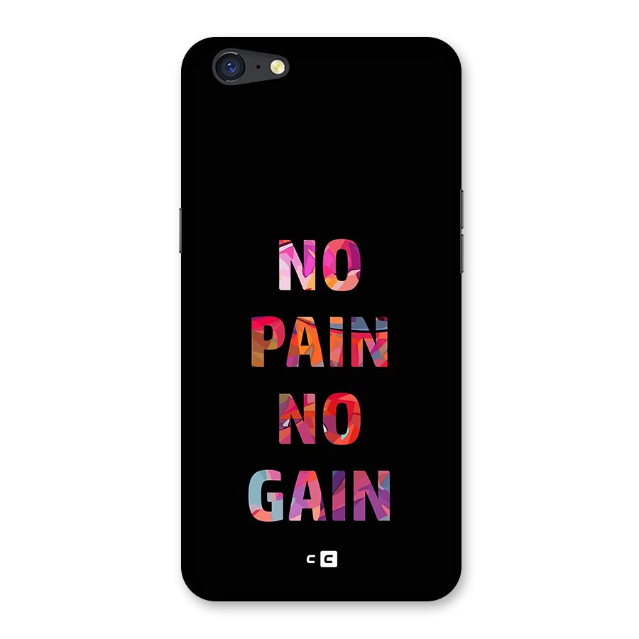 No Pain No Gain Back Case for Oppo A71
