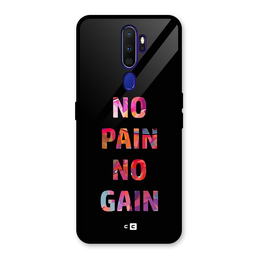 No Pain No Gain Back Case for Oppo A9 (2020)