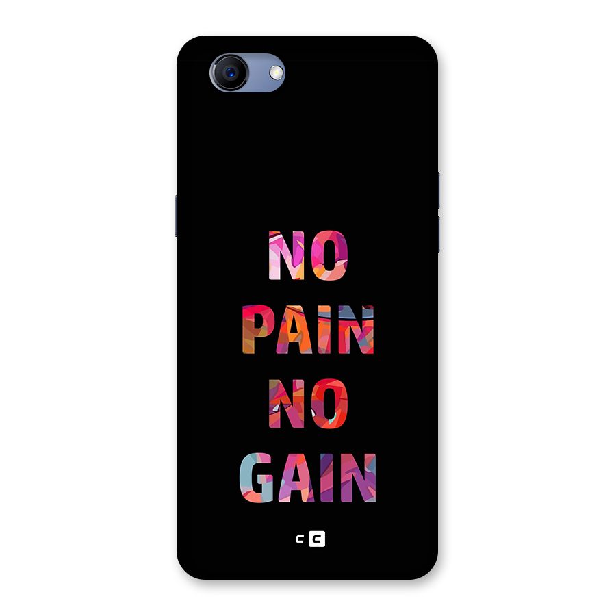 No Pain No Gain Back Case for Realme 1