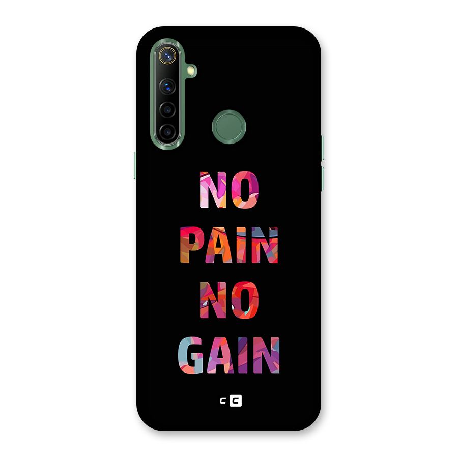 No Pain No Gain Back Case for Realme Narzo 10