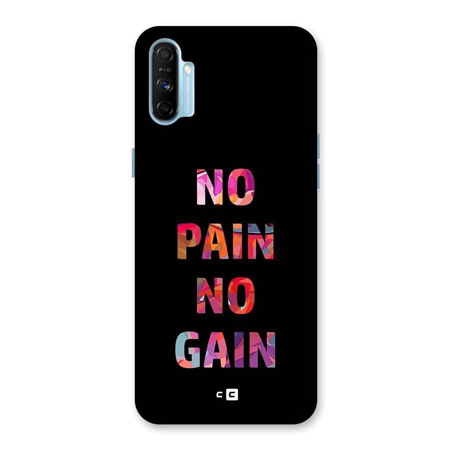 No Pain No Gain Back Case for Realme Narzo 20A