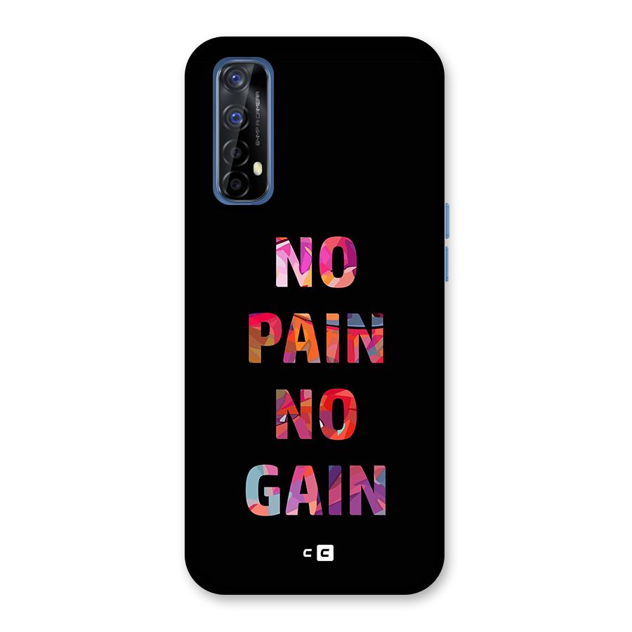 No Pain No Gain Back Case for Realme Narzo 20 Pro