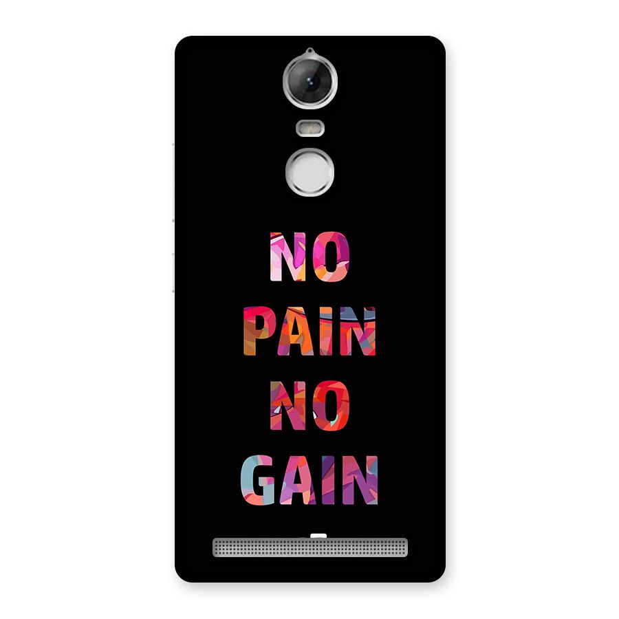 No Pain No Gain Back Case for Vibe K5 Note