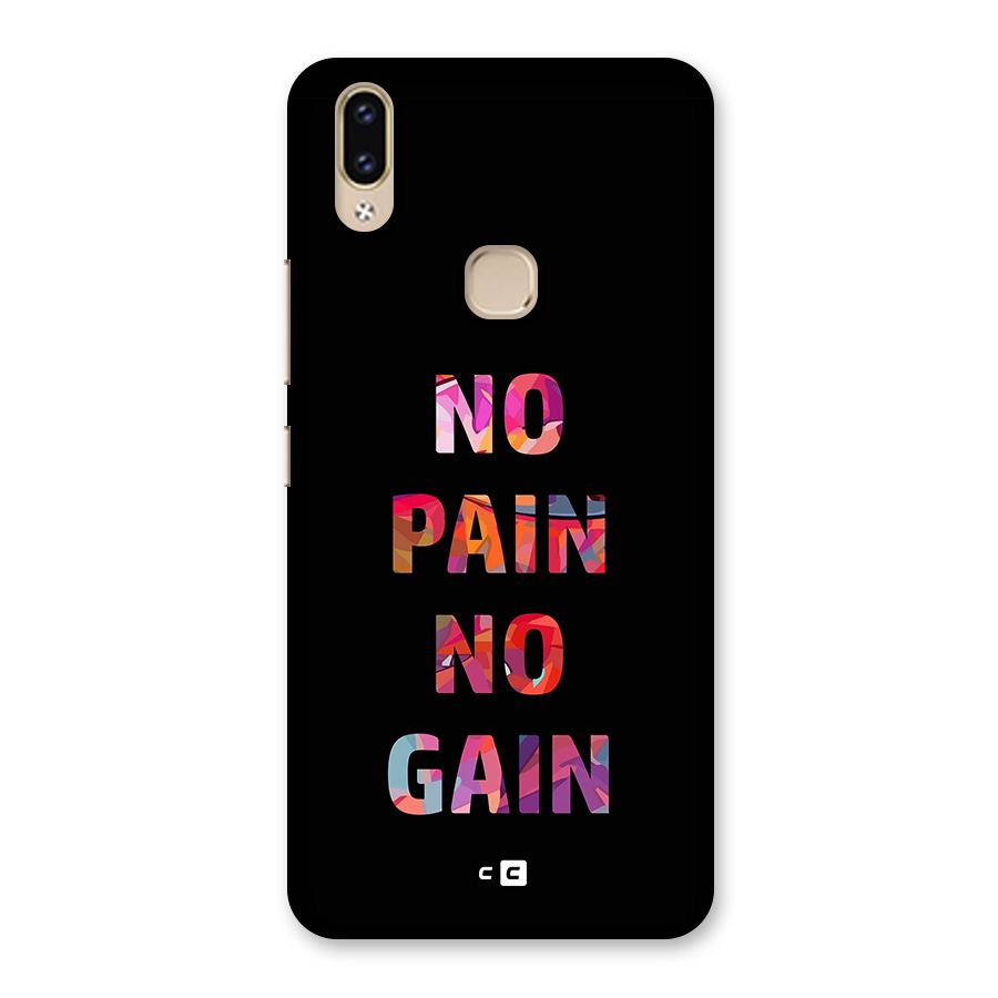 No Pain No Gain Back Case for Vivo V9 Youth