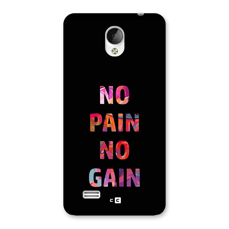 No Pain No Gain Back Case for Vivo Y21