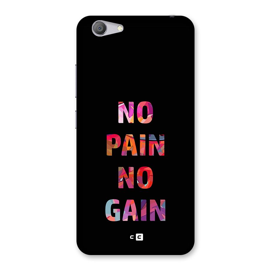 No Pain No Gain Back Case for Vivo Y53