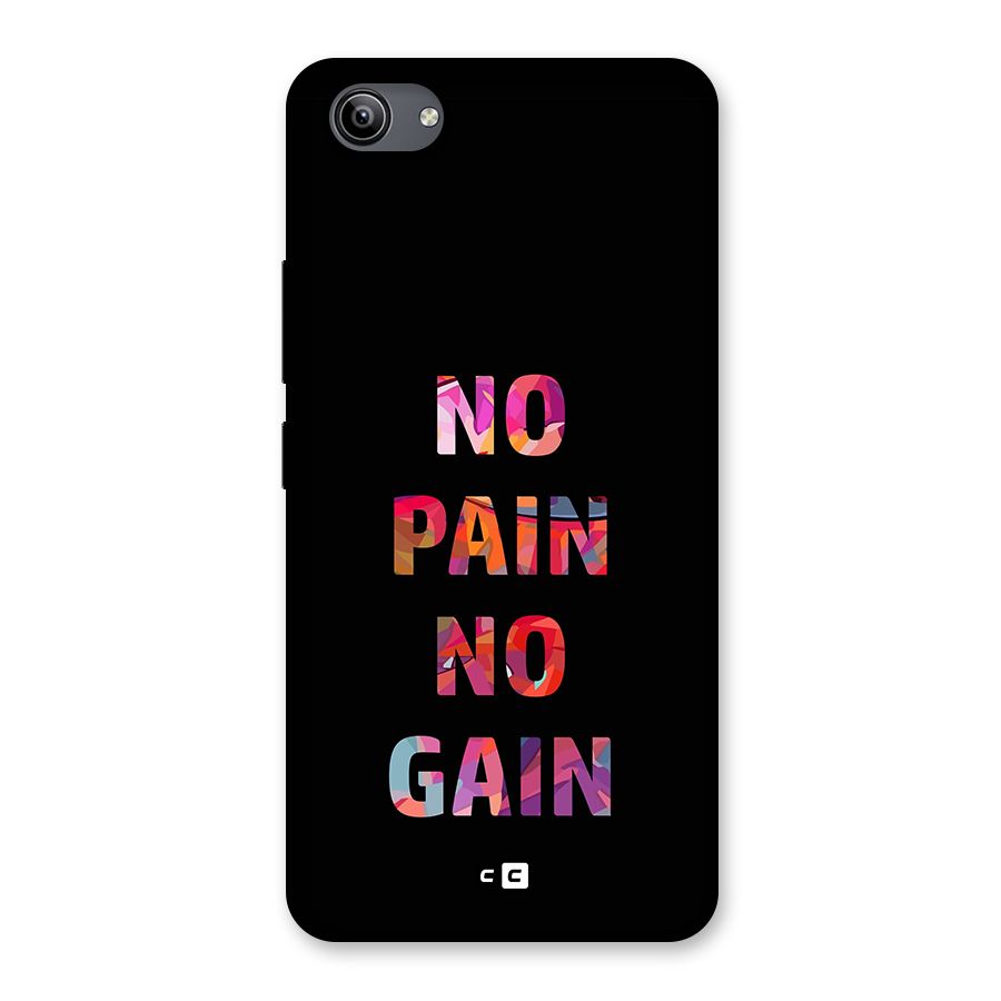 No Pain No Gain Back Case for Vivo Y81i