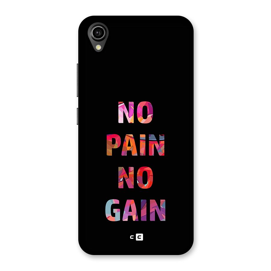 No Pain No Gain Back Case for Vivo Y90