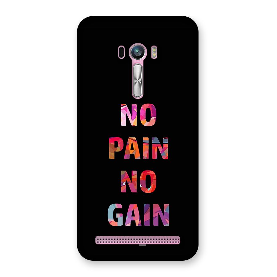 No Pain No Gain Back Case for Zenfone Selfie