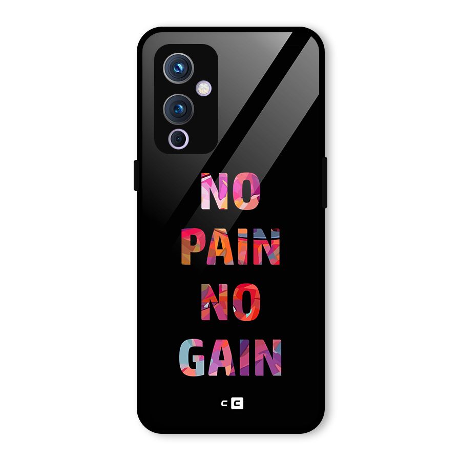 No Pain No Gain Glass Back Case for OnePlus 9
