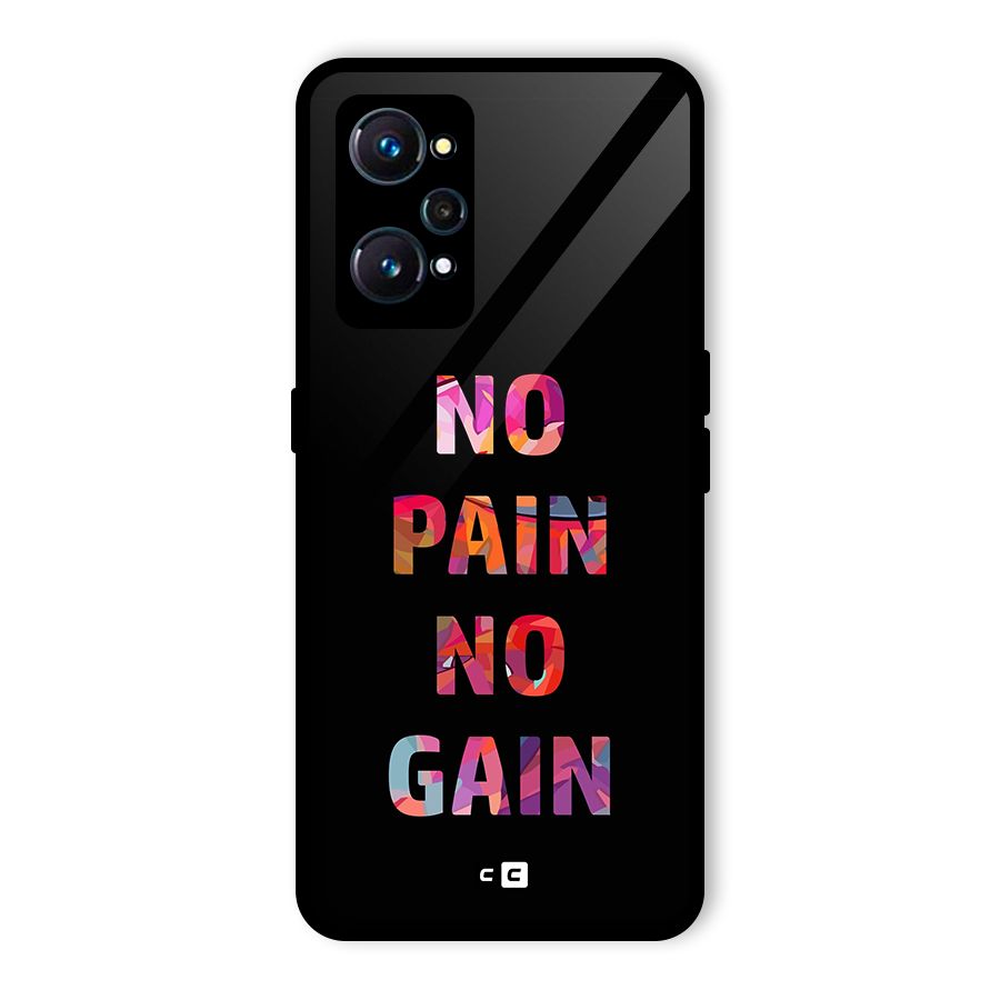 No Pain No Gain Glass Back Case for Realme GT 2