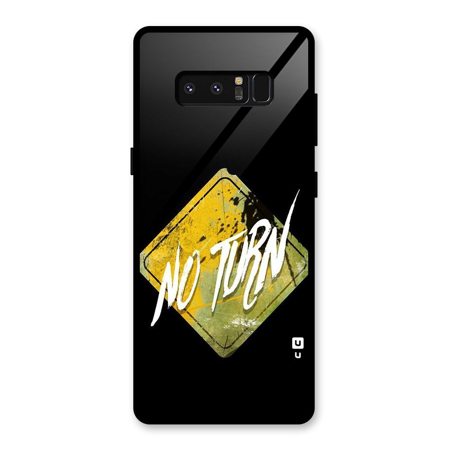 No Turn Glass Back Case for Galaxy Note 8