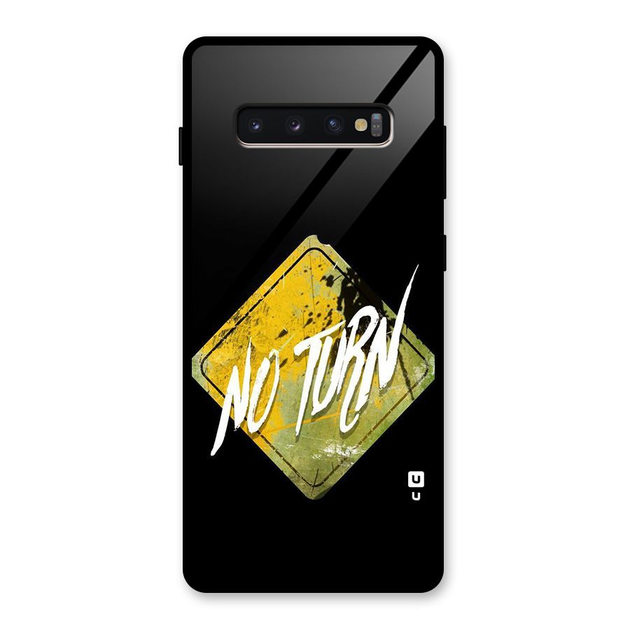 No Turn Glass Back Case for Galaxy S10 Plus