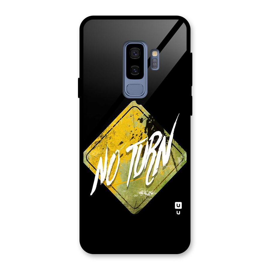 No Turn Glass Back Case for Galaxy S9 Plus