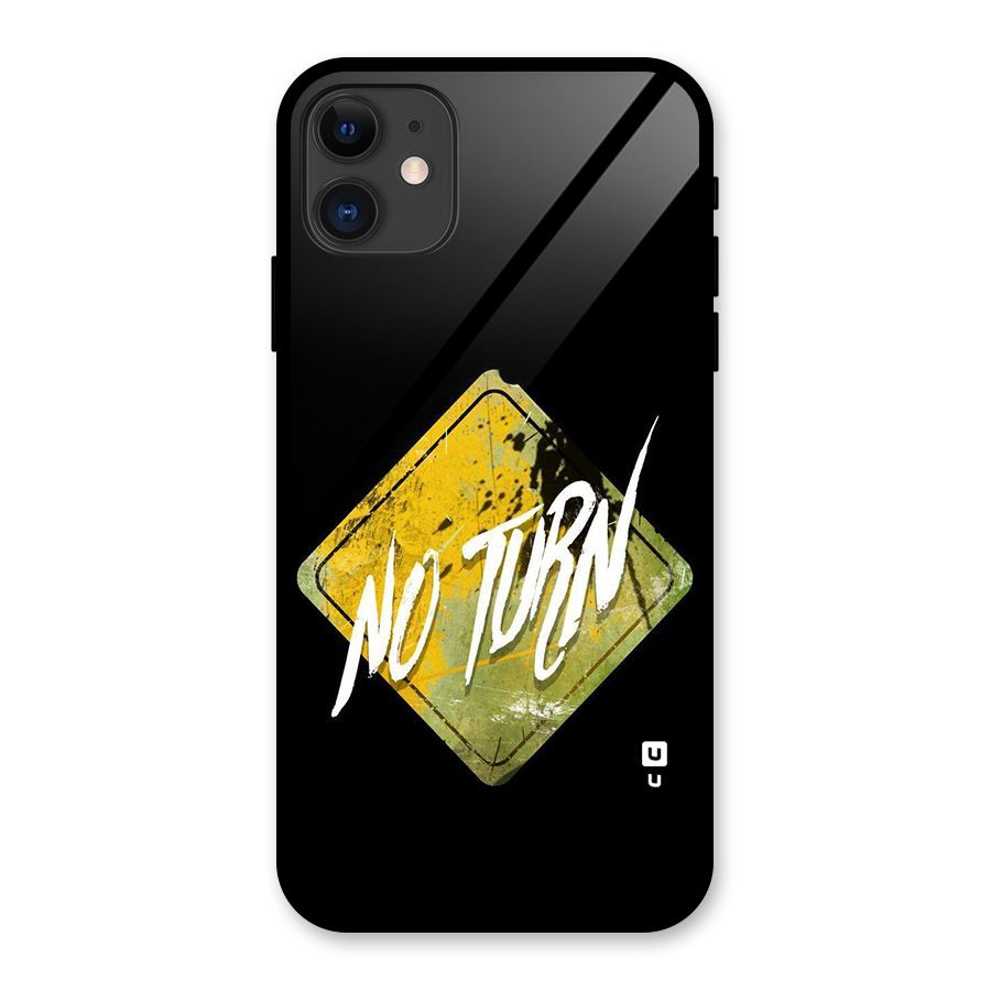 No Turn Glass Back Case for iPhone 11