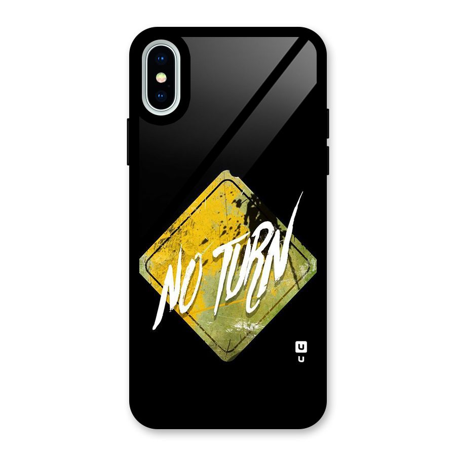 No Turn Glass Back Case for iPhone XS