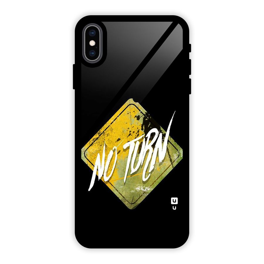 No Turn Glass Back Case for iPhone XS Max
