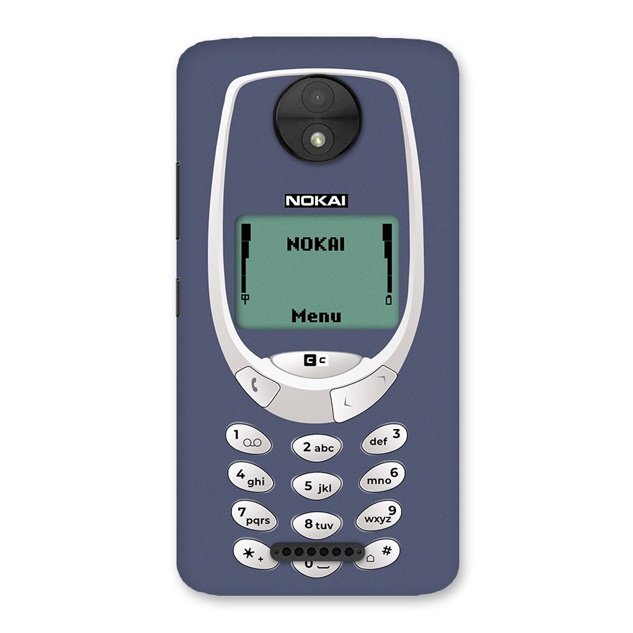 Nokai Classic Back Case for Moto C
