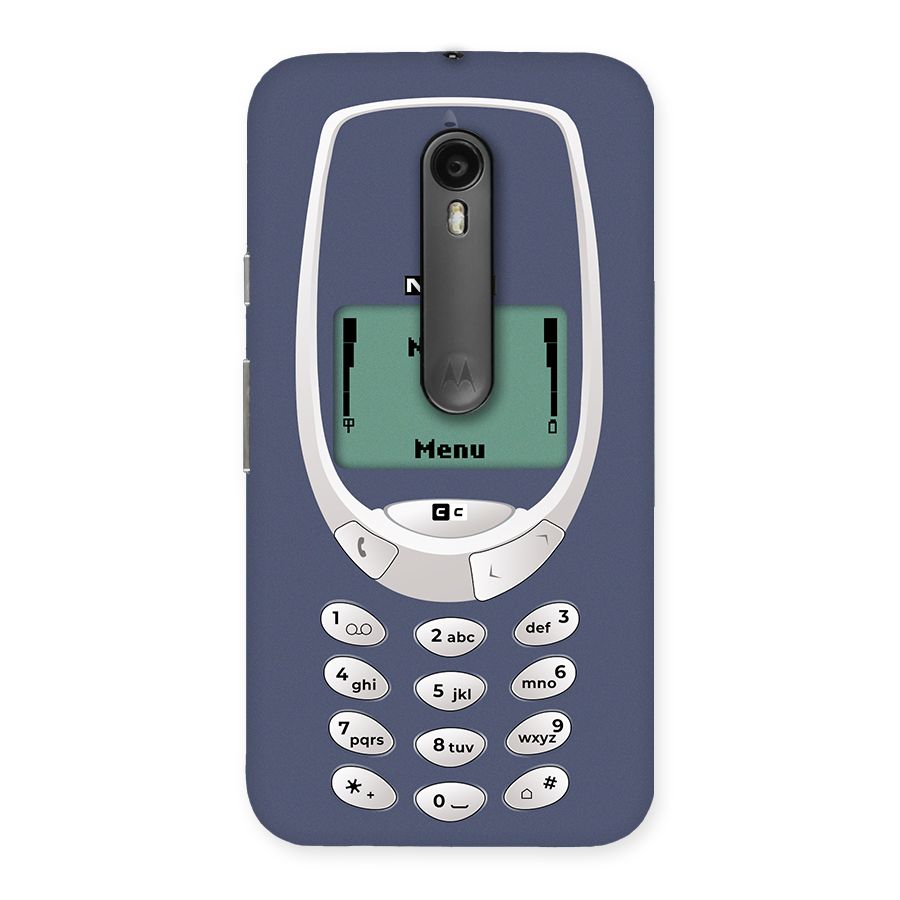 Nokai Classic Back Case for Moto G3