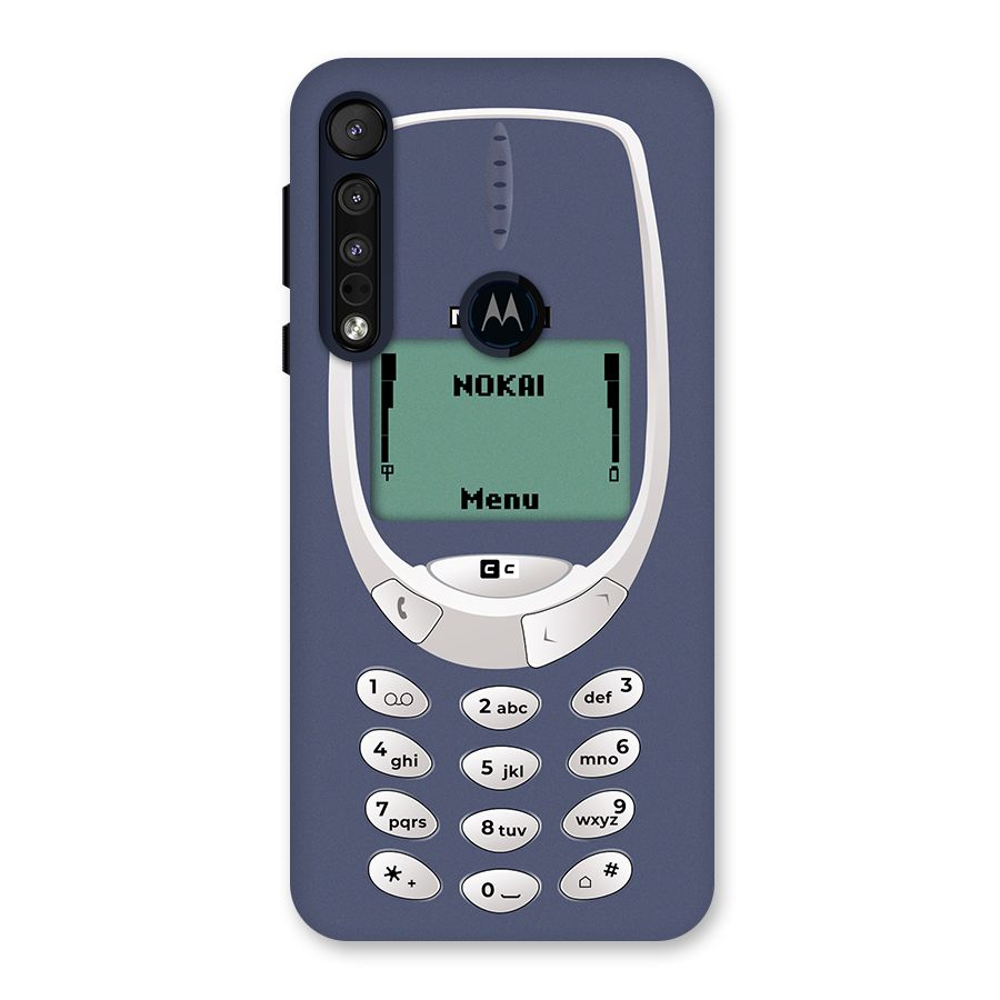 Nokai Classic Back Case for Motorola One Macro