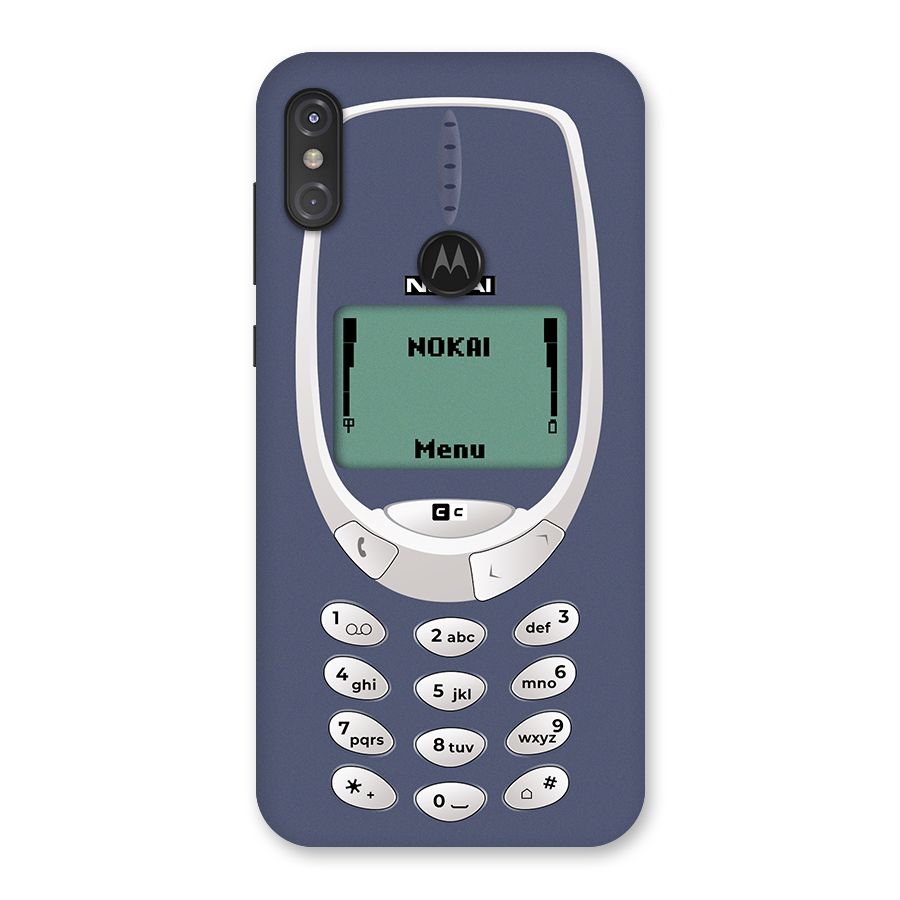 Nokai Classic Back Case for Motorola One Power