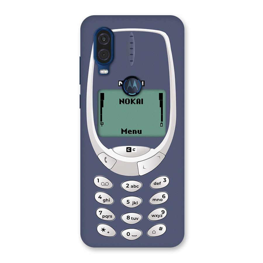 Nokai Classic Back Case for Motorola One Vision