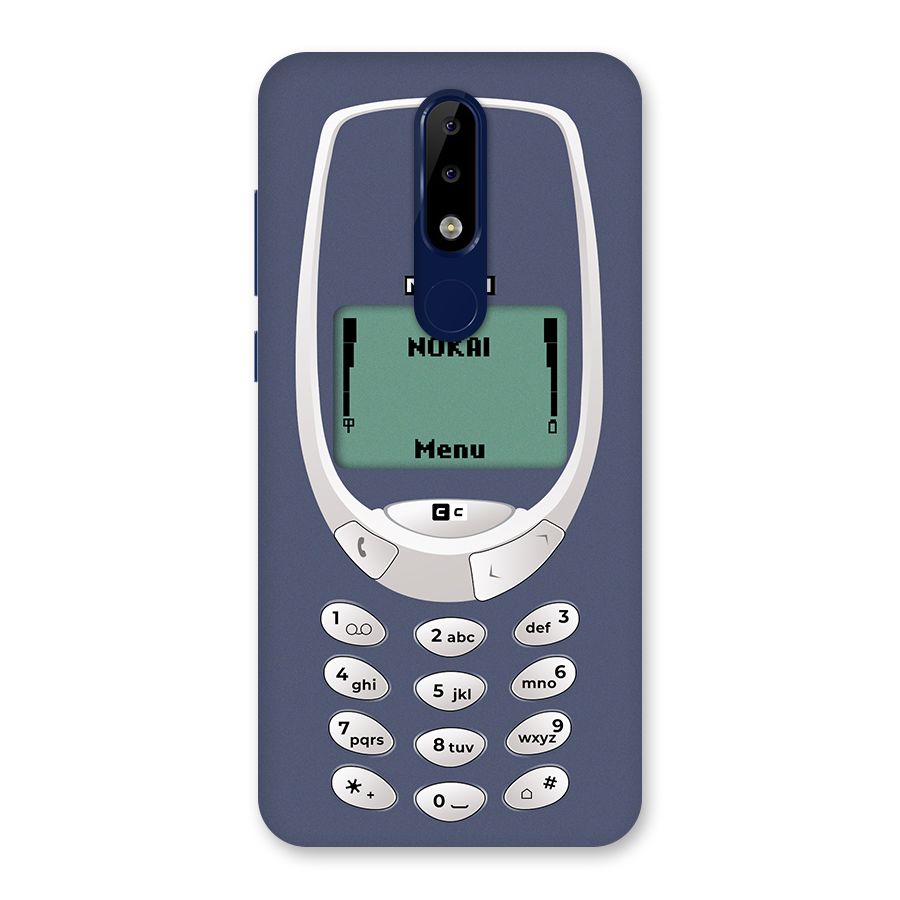 Nokai Classic Back Case for Nokia 5.1 Plus