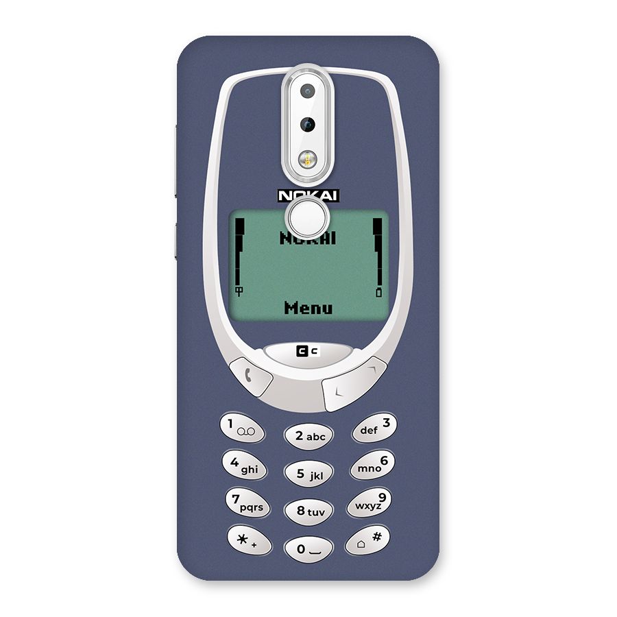 Nokai Classic Back Case for Nokia 6.1 Plus