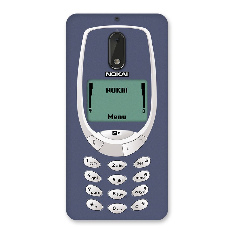 Nokai Classic Back Case for Nokia 6