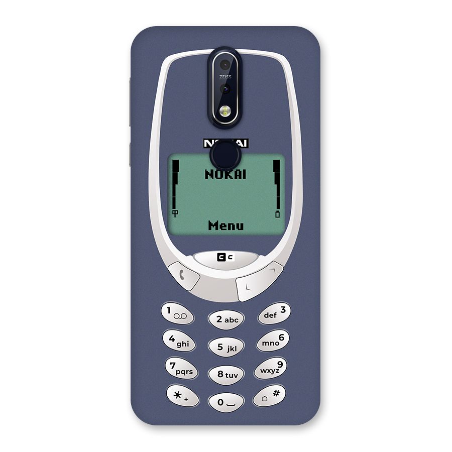 Nokai Classic Back Case for Nokia 7.1