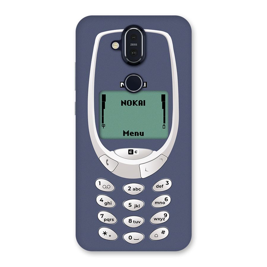 Nokai Classic Back Case for Nokia 8.1