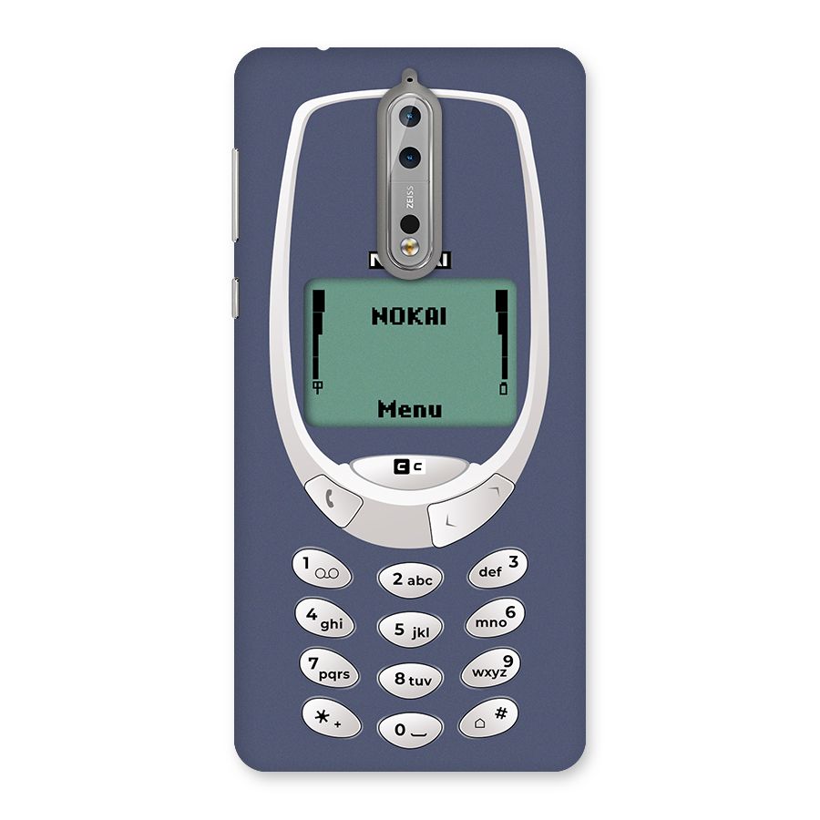 Nokai Classic Back Case for Nokia 8